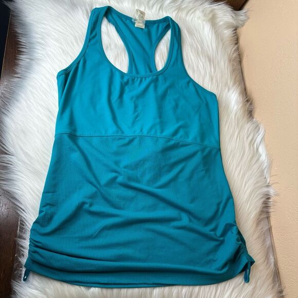 Fabletics Cashel Racerback Empire Waist Tank with Cinched Sides Size XS - Picture 12 of 13
